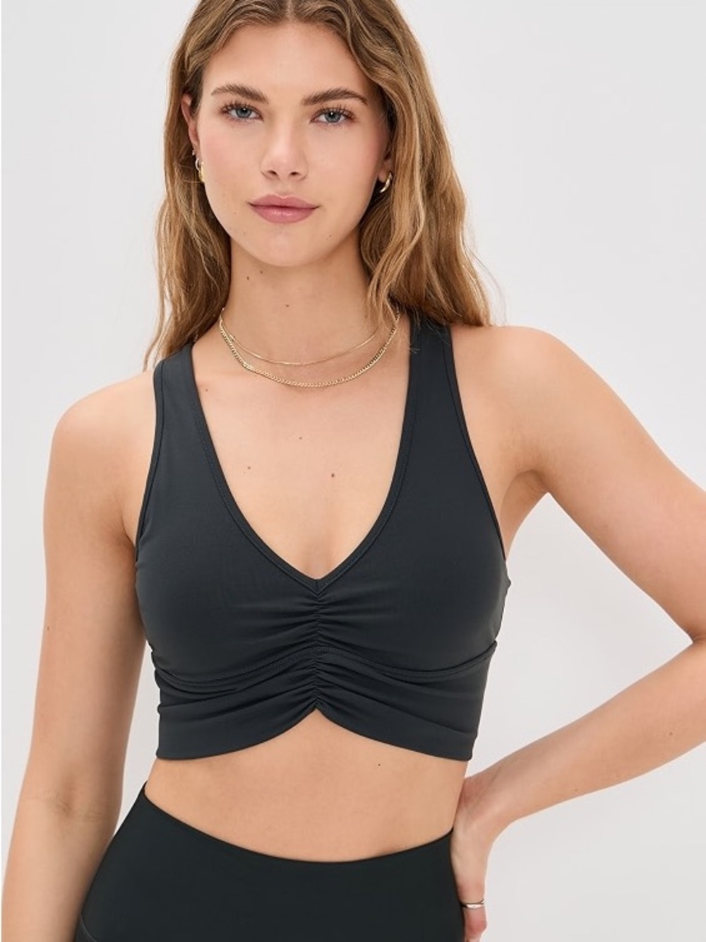 Alo Yoga Charcoal Green Set
